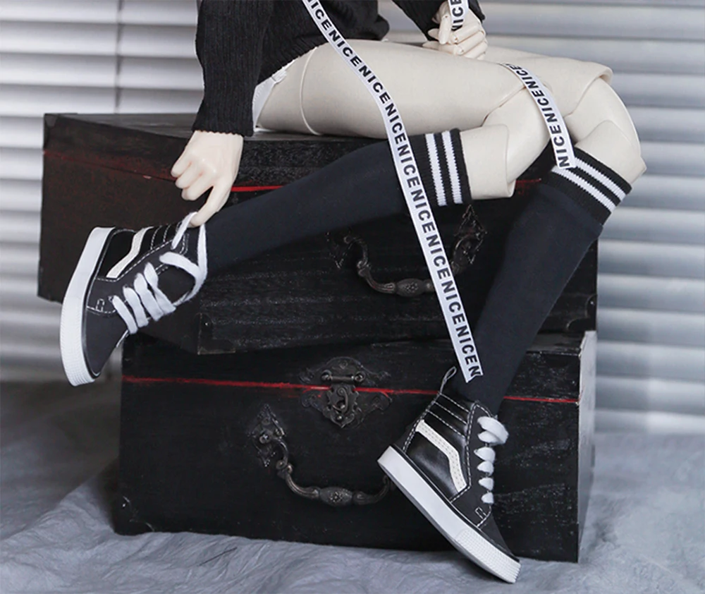 Новые черные/белые Школьные носки под форму BJD дядя 1/3 SD DD кукла носки|Куклы| |