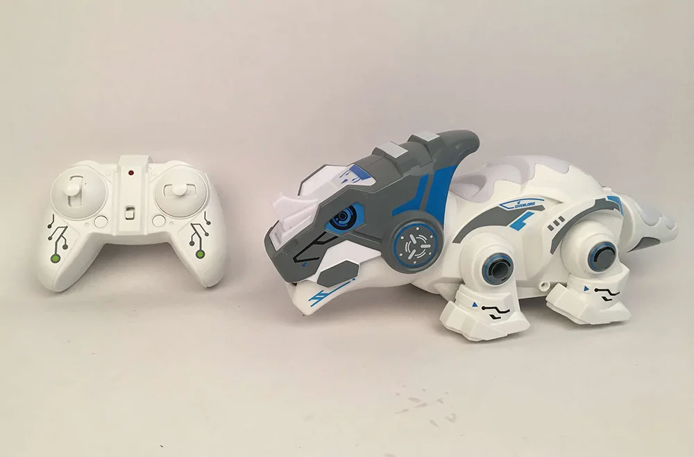 gray Игрушки-животные на радиоуправлении Impulls 777-618, белый хамелеон, сменный цвет, умный пульт дистанционного управления, ящерица, новинка, вечерние подарки, FSWOB - Цвет: gray