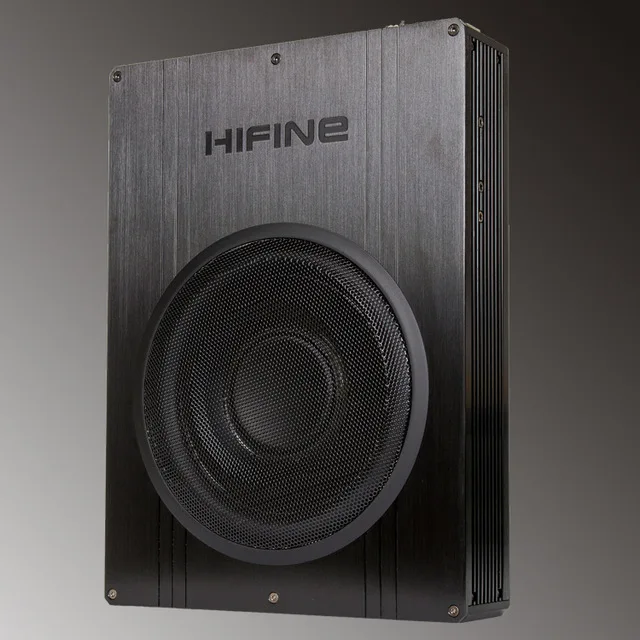 Оригинальный HIFINE HI 8001 8 ''автомобильный аудио активный сабвуфер Максимальная