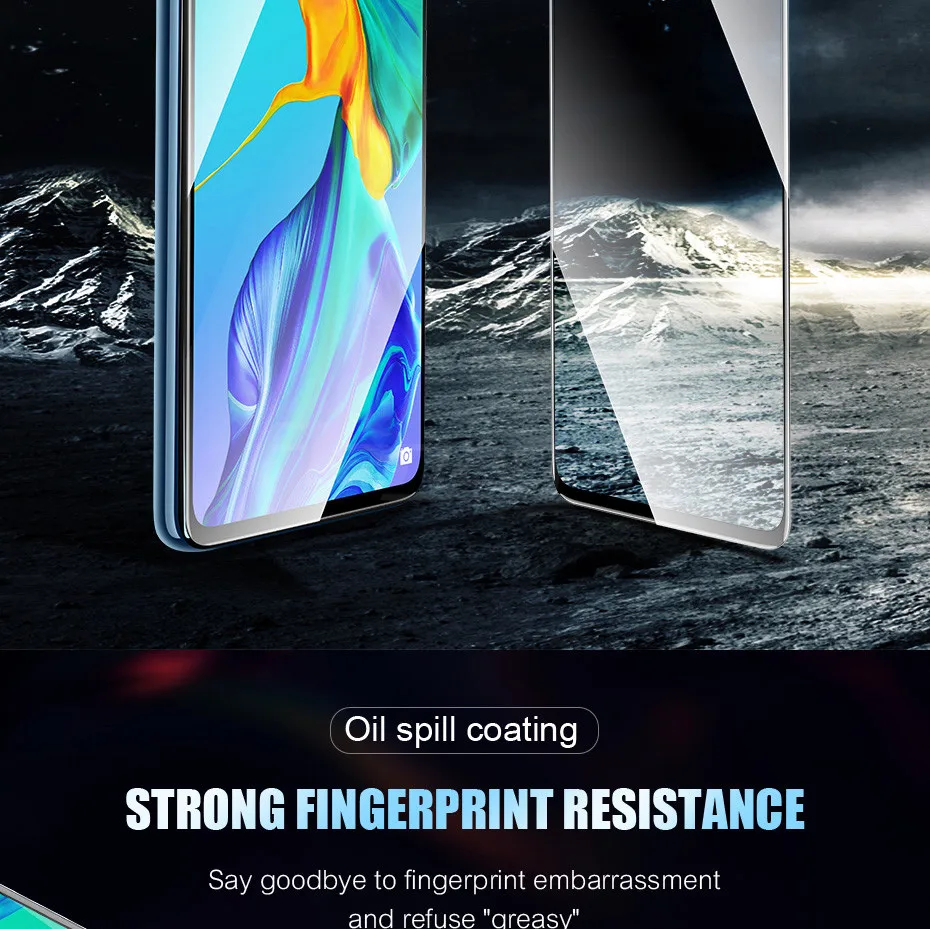25D защитное стекло с закругленными краями для huawei P30 P20 Pro Lite, закаленное защитное стекло для Honor 9 Lite 10