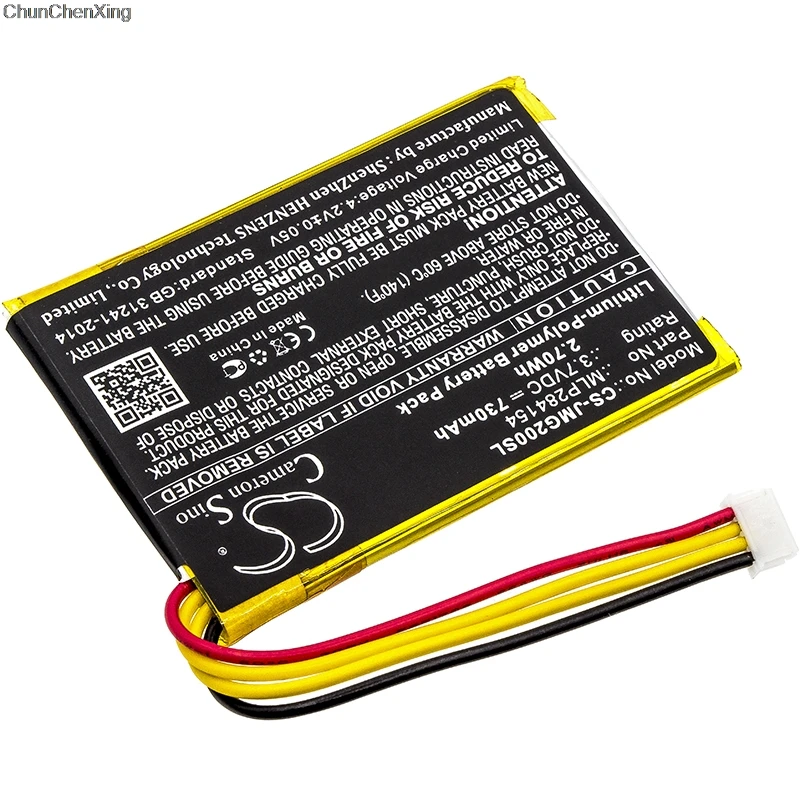 Аккумулятор Cameron Sino 730 мАч GO2/MLP284154 MLP284154 для JBL Go 2 2H|Цифровые аккумуляторы| |