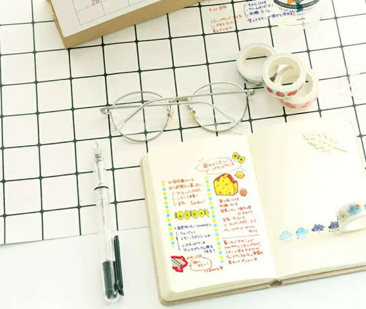 

Cute leaves flower washi tape masking tape DIY decoration Scrapbooking Sticker Label Masking Tape School Office Supply