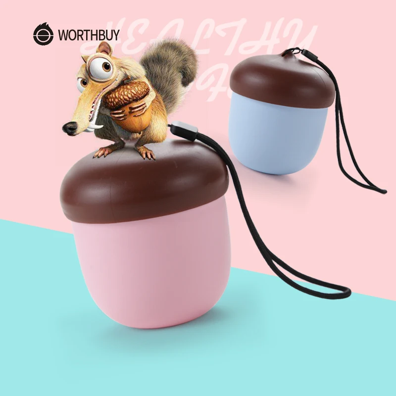WORTHBUY Милая чайная кружка Pinecone кофейная чашка для детей портативная пластиковая