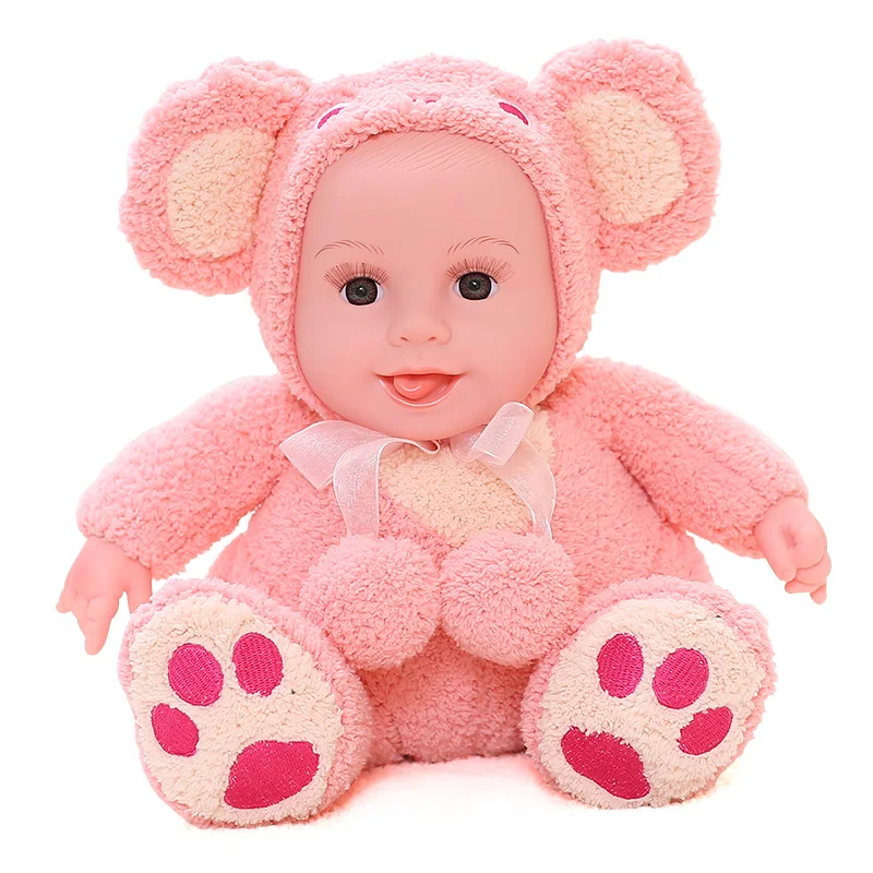 25 см очень милые 3 вида цветов куклы-симуляторы и куклы-Возрожденные Младенцы