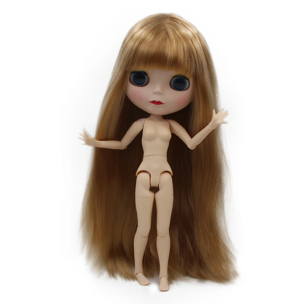 Шарнирная кукла Blyth, Neo Blyth кукольные Обнаженная индивидуальные матовое куклы может быть изменен макияж и платье "сделай сам", 1/6 шарнирные куклы SNO9