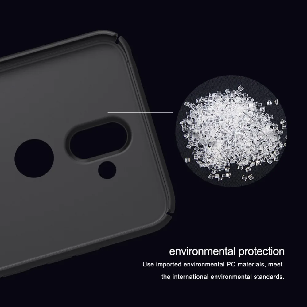 Чехол для телефона Nokia X7 NILLKIN Super Frosted Shield Матовый Жесткий чехол Защитный чехол для Nokia 8,1 чехол для телефона