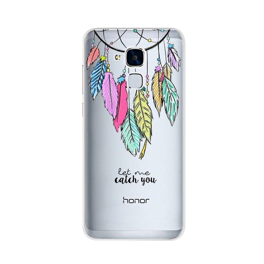 Ярко-желтый Чехол для huawei GT3, чехол для huawei Honor 7 lite/huawei GR5 Mini, мягкая задняя крышка из ТПУ, чехол для телефона huawei GT3 NMO-L21 чехол - Цвет: Ярко-желтый