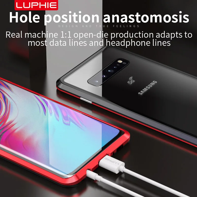 S10 Новый 5G LUPHIE Магнит адсорбции металлический бампер спереди сзади сомнения