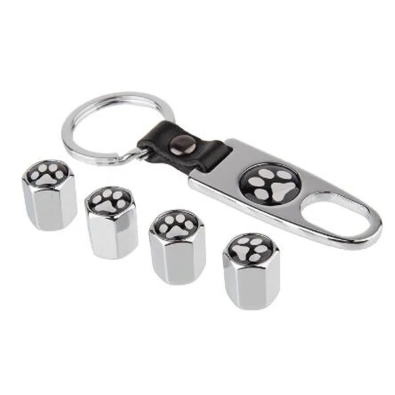 4 шт./лот автомобильный Стайлинг Медвежья Лапа отпечаток лапы логотип шина