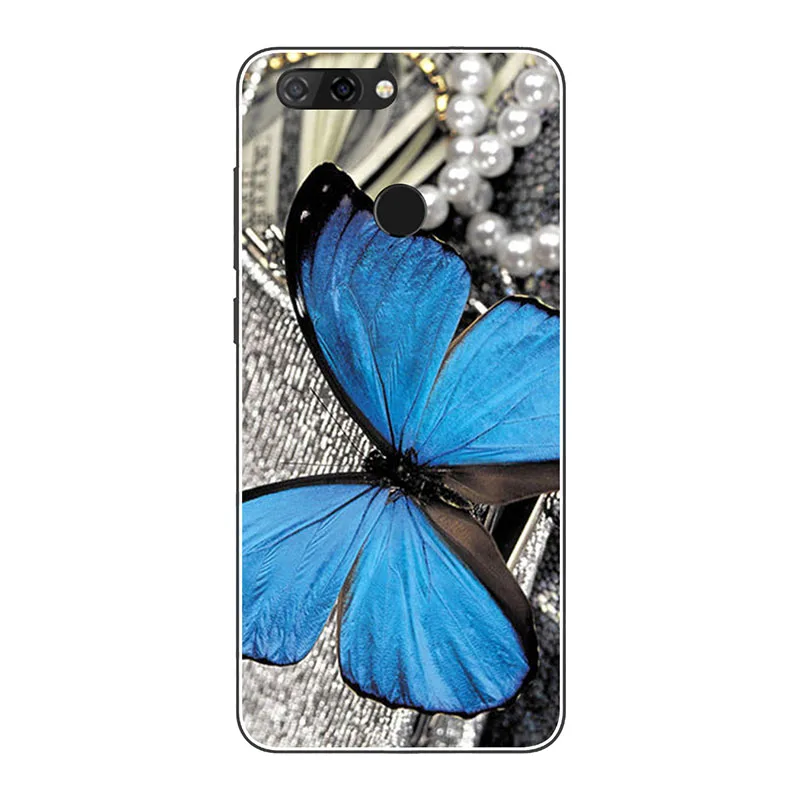 Милый модный чехол с цветами для zte Blade V9 Vita V9Vita 5,4" чехол s для телефона Fundas Coque мягкий чехол для zte Blade V9 5,7"