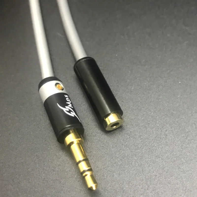MPS X 7 HiFi 99.9997% OCC 24K позолоченный штекер 3 5 мм до 2 гнездо аудио кабель для наушников
