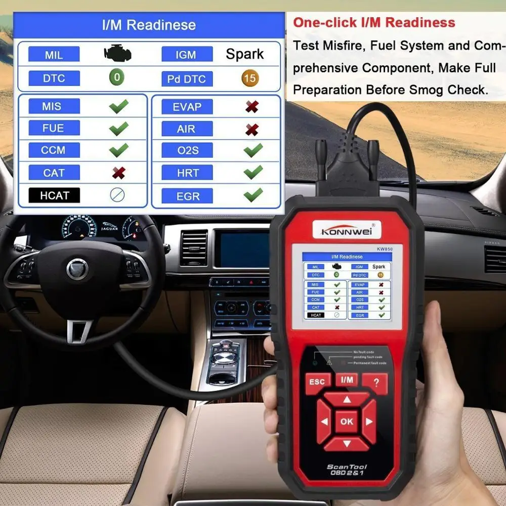 Профессиональный Автомобильный сканер ODB2, считыватель кодов, OBD II, автоматический диагностический сканер, автомобильный диагностический Универсальный OBD ядро двигателя