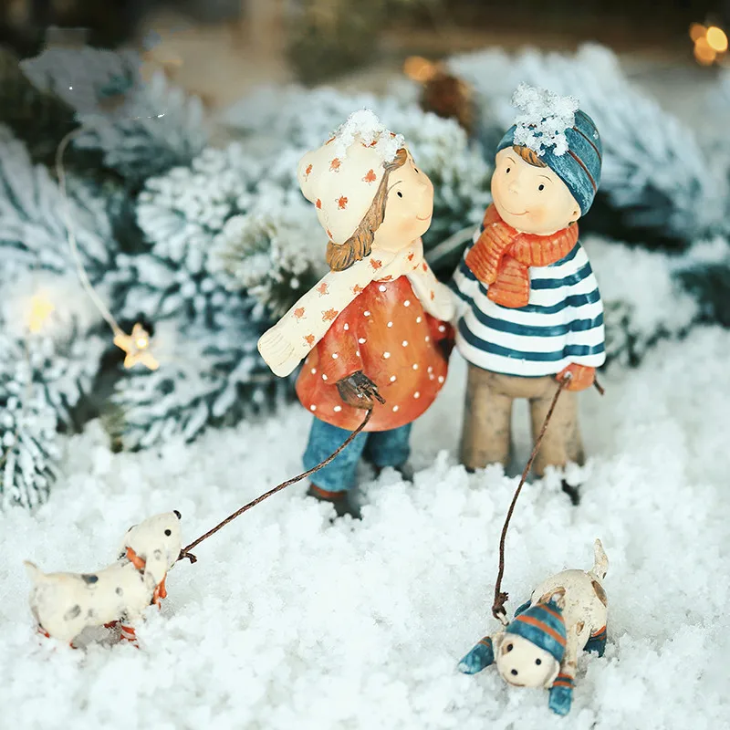 

Cartoon Animation Characters Lovely Snowman Creative Small Gifts Decoration Christmas Living Room Decoration Gifts