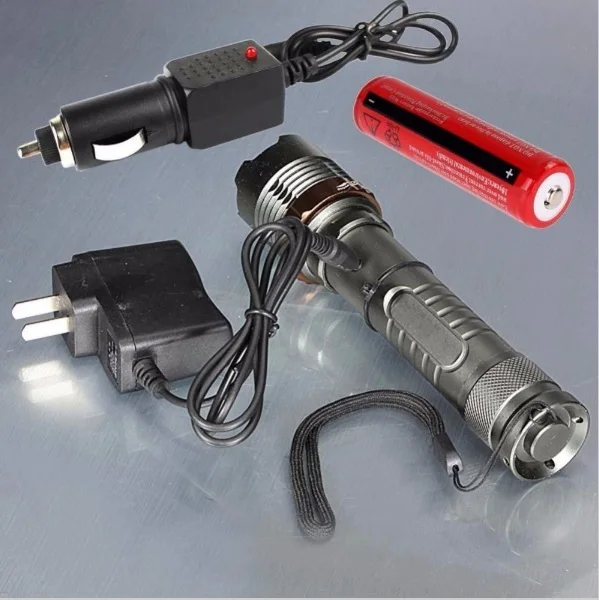 3500LM CREE XM L T6 СВЕТОДИОДНЫЙ Фонарик 5 режим Факел + 18650 Батарея AC/Автомобильное