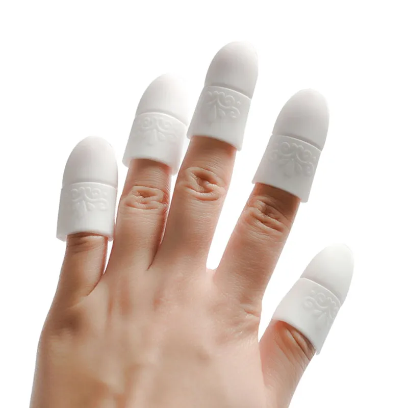 5 шт. дизайн ногтей замачиваемый колпачок клип эластичные силиконовые