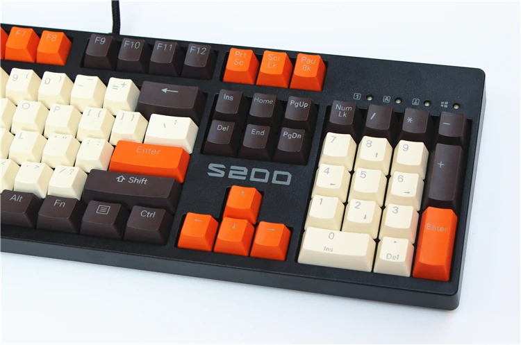 MP Carbonal 108/87 клавиши двойные светодиодные толстые PBT OEM профиль Вишневый MX