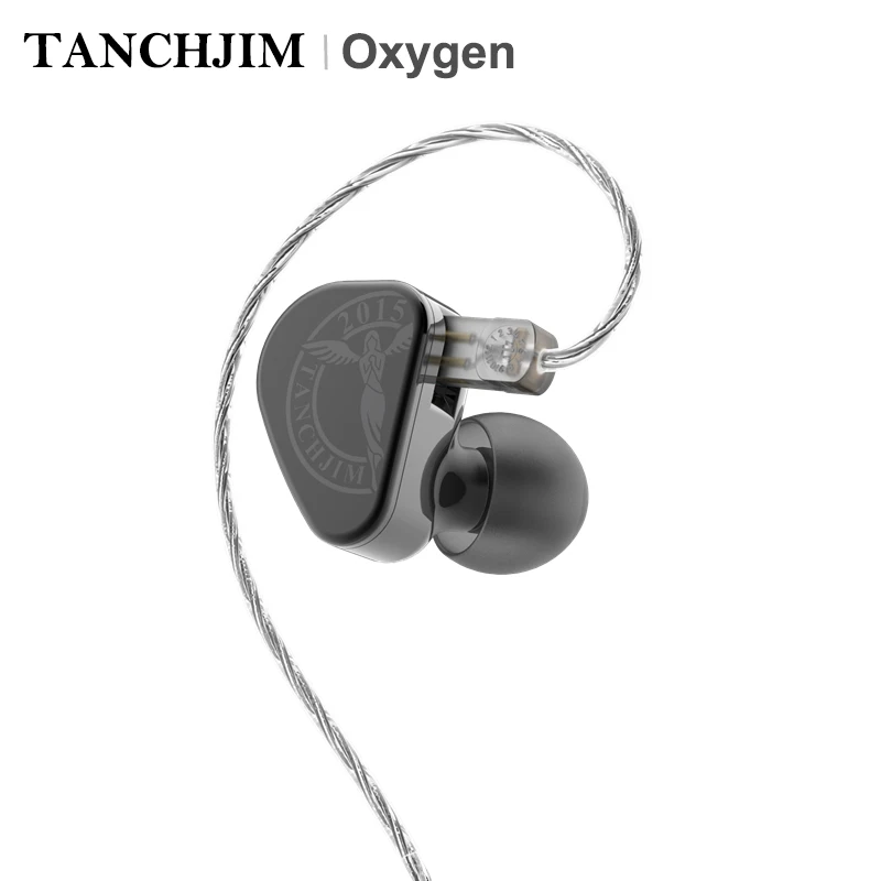 black TANCHJIM кислородные углеродные нанотрубки диафрагмы HiFi музыкальный монитор DJ Studio Наушники-вкладыши MP3 металлические наушники 0,78 мм 2 булавки наушники - Цвет: black
