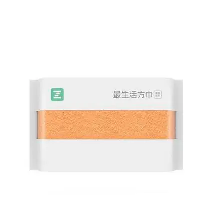 orange Распродажа Xiaomi ZSH квадратное полотенце платок полиэфирное антибактериальное полотенце Oeko-Tex стандарт хлопок водопоглощение для ba - Цвет: orange