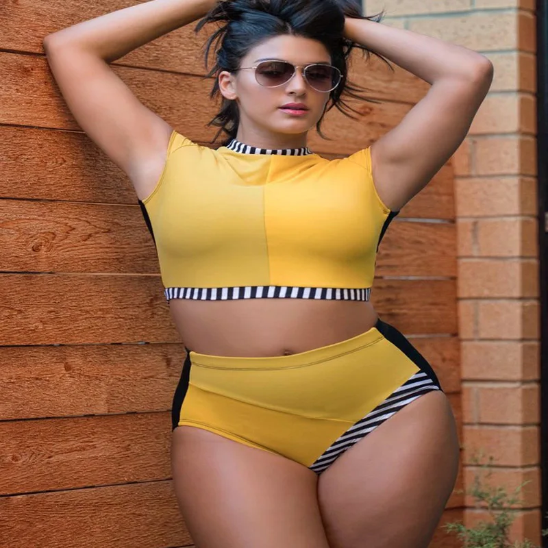 Бикини пуш ап большой размер купальник бикини 2019 Mujer 4XL Мягкий женское с высокой