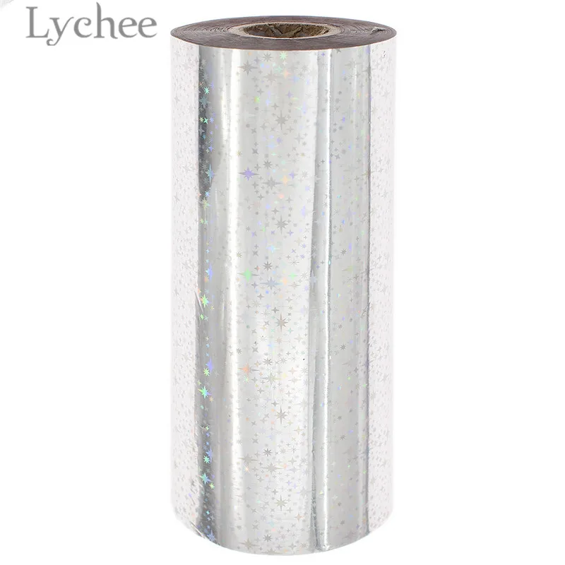 29 Lychee 16 см x 120 м ПЭТ многоцветная фольга горячего тиснения бумага тисненая Лазерная Фольга бумага DIY ручной работы материал для одежды карты - Цвет: 29