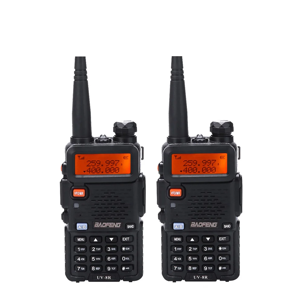UV-5R-3Band 2pcs Baofeng New UV-5R Tri-band 136-174MHz 220-260MHz 400-520MHz Amateur radio Dual display Upgraded UV 5R Two way radio BF-R3 - Цвет: UV-5R-3Band