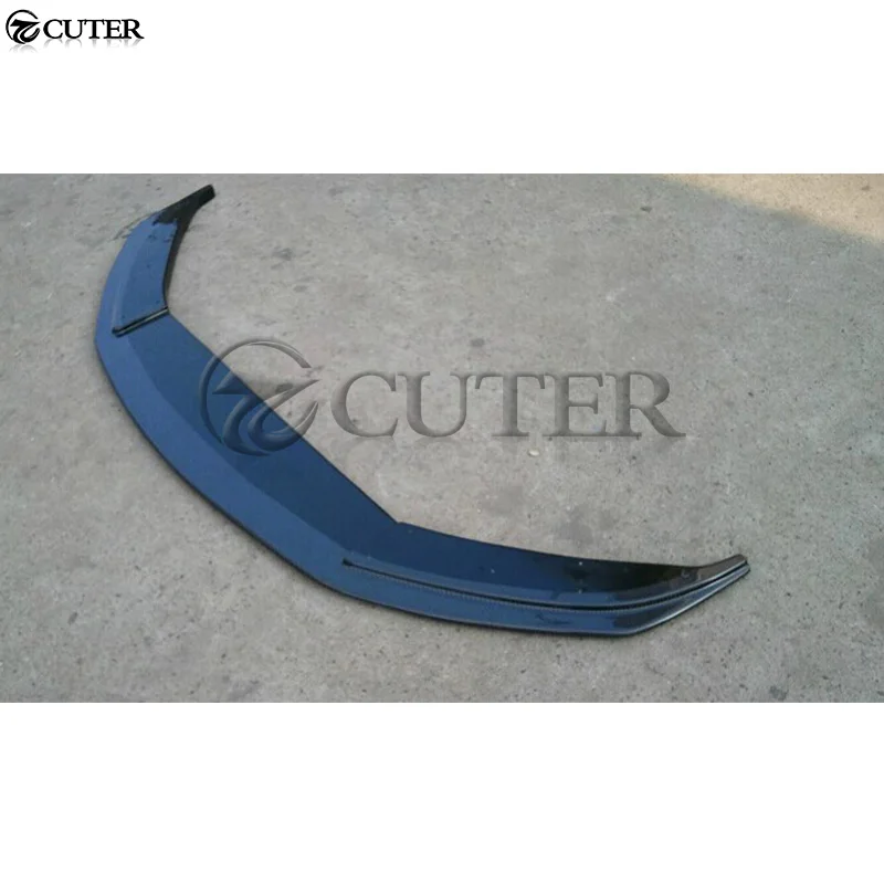 Гусеничный спойлер для переднего бампера из углеродного волокна Volkswagen Scirocco R