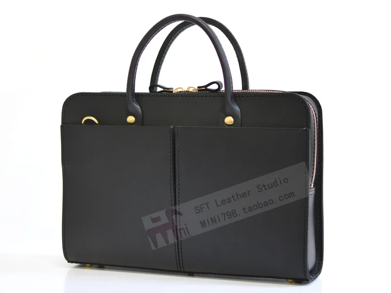 Ручной кожаный мини-портфель | Дом и сад