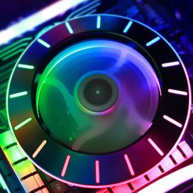 X120 Красочные RGB Процессор кулер с нисходящий поток воздуха Вентилятор охлаждения+ радиатор для LGA 115X/775 FM2/FM1/AM3+/AM4/AM2/940/939/754 материнская плата