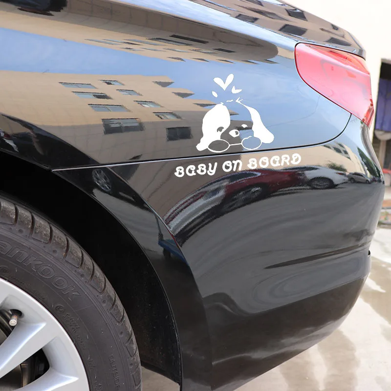 YJZT 17 3X13 3 см милая собака ребенок на борту модная наклейка автомобиль креативный
