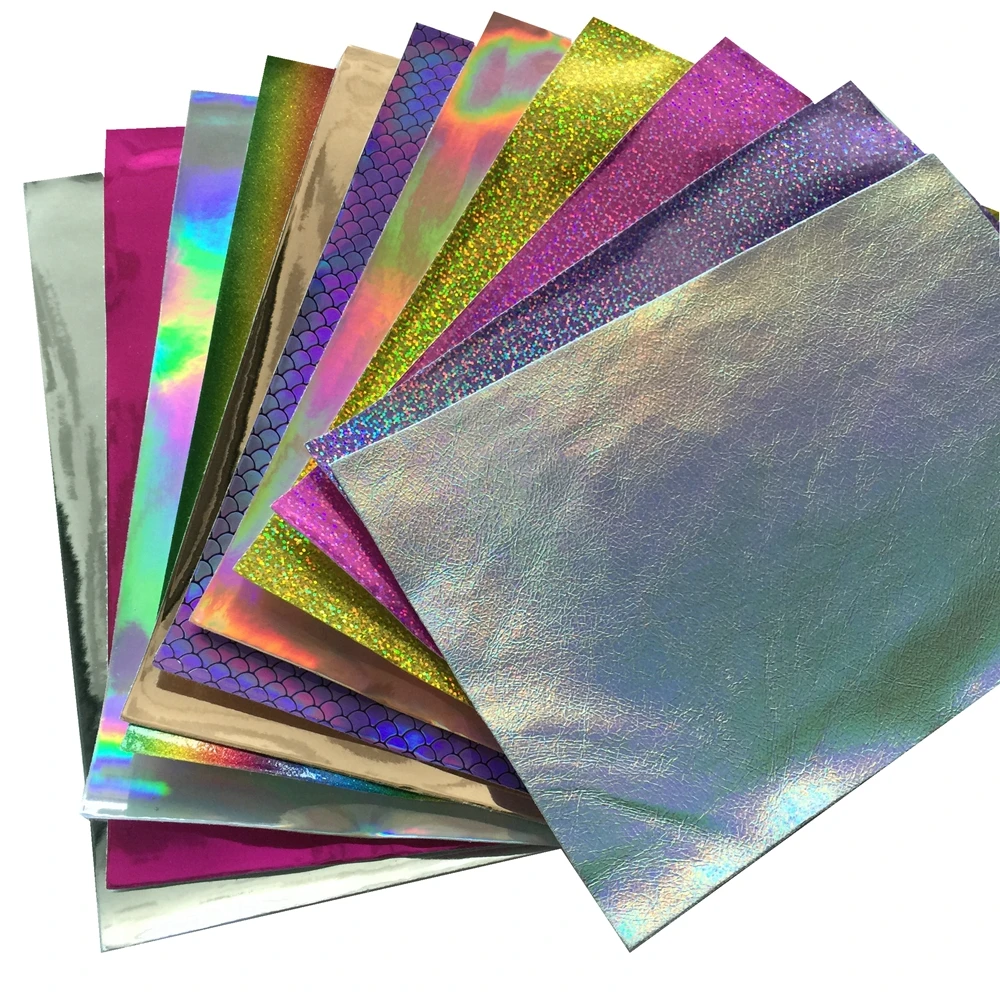 Блестящая фольга 20*30 см ткань блестящий виниловый кожаный лист для бантов волос