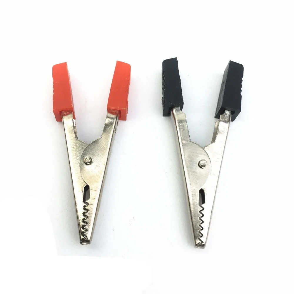 2 шт./лот плотный Тип Средний Маленький зажим типа крокодил батарея поверхность