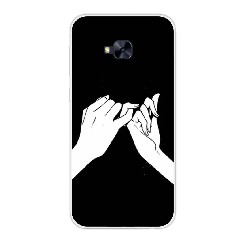 5 'для ZD553KL Чехлы для Asus ZenFone 4 Selfie Мягкие силиконовые чехлы из ТПУ чехол телефона