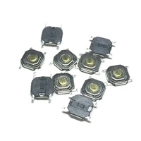 100pcs 441 5 momentary type tactile push button switch 4 pin smd surface mount 5x5x1 5mm 4x4x1 5 waterproof