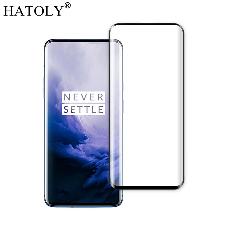 1 шт. 3D закаленное стекло с изогнутыми краями для OnePlus 7 Pro Edge клей защита