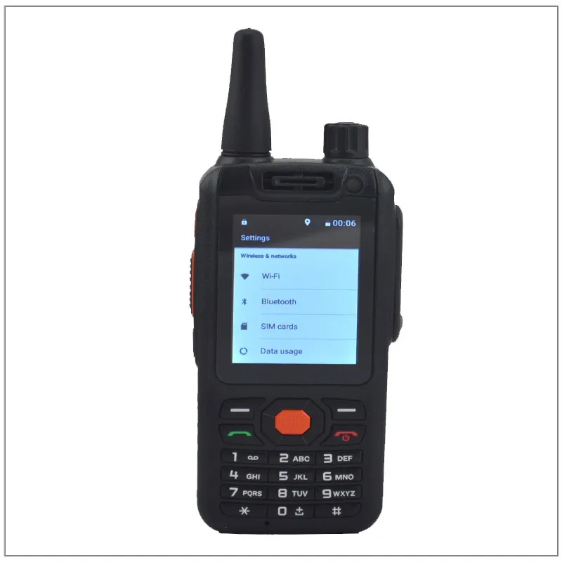 4 г sim карты портативная рация LTE GSM WCDMA Android 3500 мАч батарей Long Distance zello сети