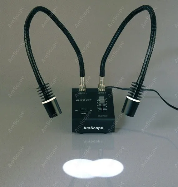 Цифровой стерео микроскоп-AmScope поставки 3.5X-225X цифровой зум микроскоп w гусиная