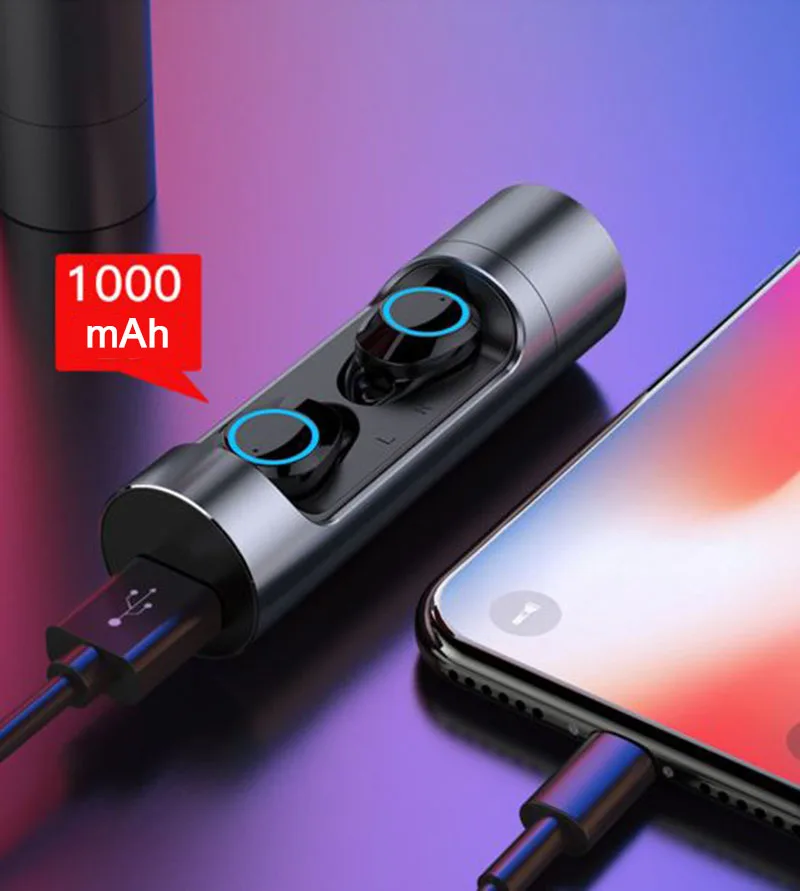 X8 Bluetooth 5 0 сенсорный Управление наушники-вкладыши TWS с наушники EDR Мини-близнецы
