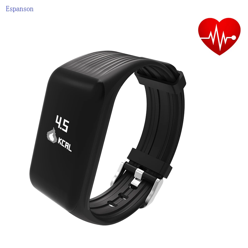 Espanson K1 смарт браслет сердечного ритма Спорт трекер Bluetooth 4 0 банда