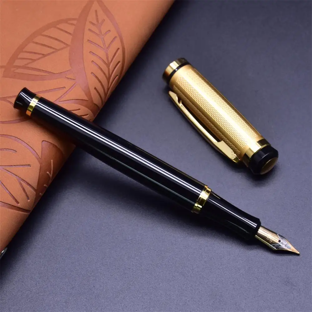 Guoyi Q10 Роскошные чернила перьевая ручка 0 5 мм металлический High End Бизнес офисные