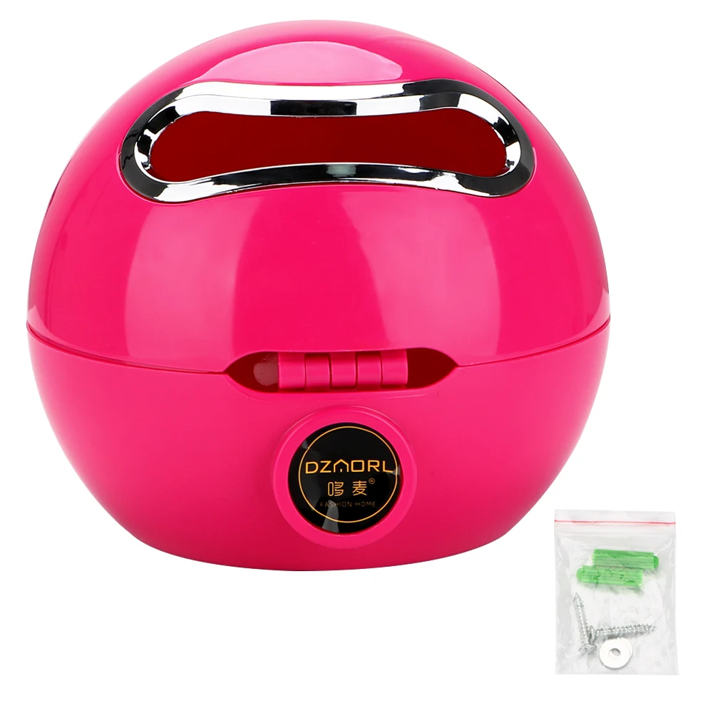 Rose Red HILIFE 1 шт. домашний держатель рулона креативный органайзер для хранения ящик настенный бумажный держатель - Цвет: Rose Red