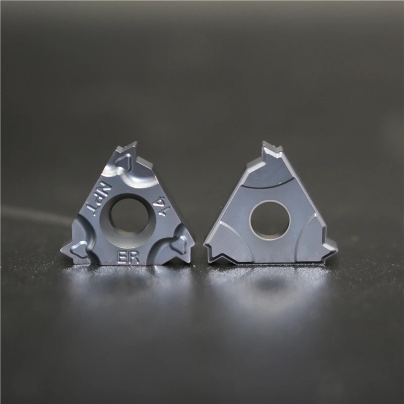10 шт. 16ER M 14NPT 11IR карбид Вставки резьбы лезвия 16IRM 16ERM 11,5 NPT 8 27 cnc токарный станок резец инструмент