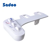 multi function non electric bidet washer toilet seat cold and hot water sprayer