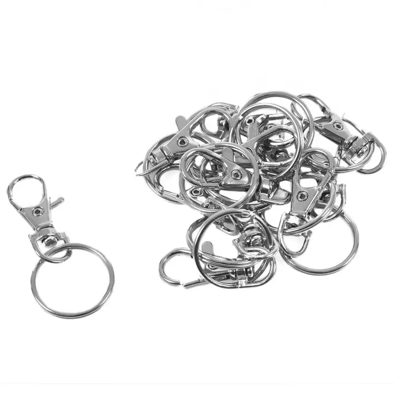 12pcs Keychain Rings Dog Clasps 23mm | Автомобили и мотоциклы