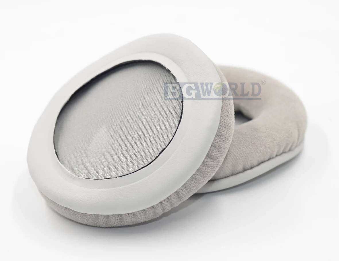 Серые велюровые амбушюры Repacement наволочки для подушек наушников skullcandy HESH / HESH2.0 2 0