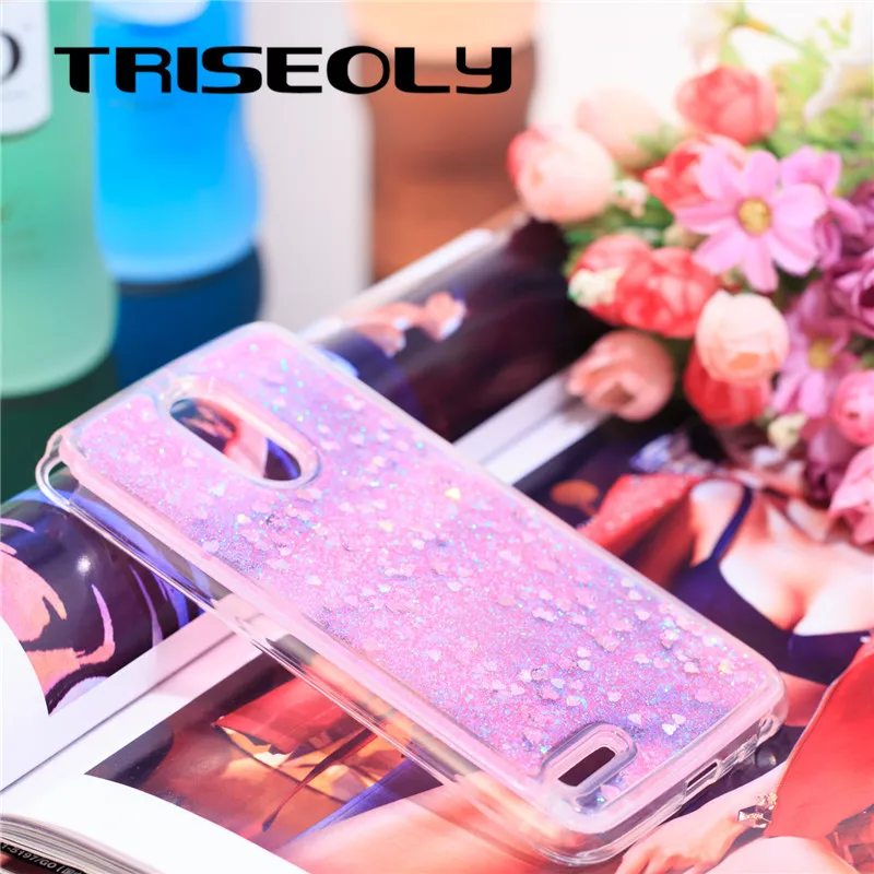 Мягкий ТПУ чехол TRISEOLY для LG Stylus 3 Чехол Coque для LG Stylo 3 K10 Pro LS777 M400DK чехол Quicksand чехол