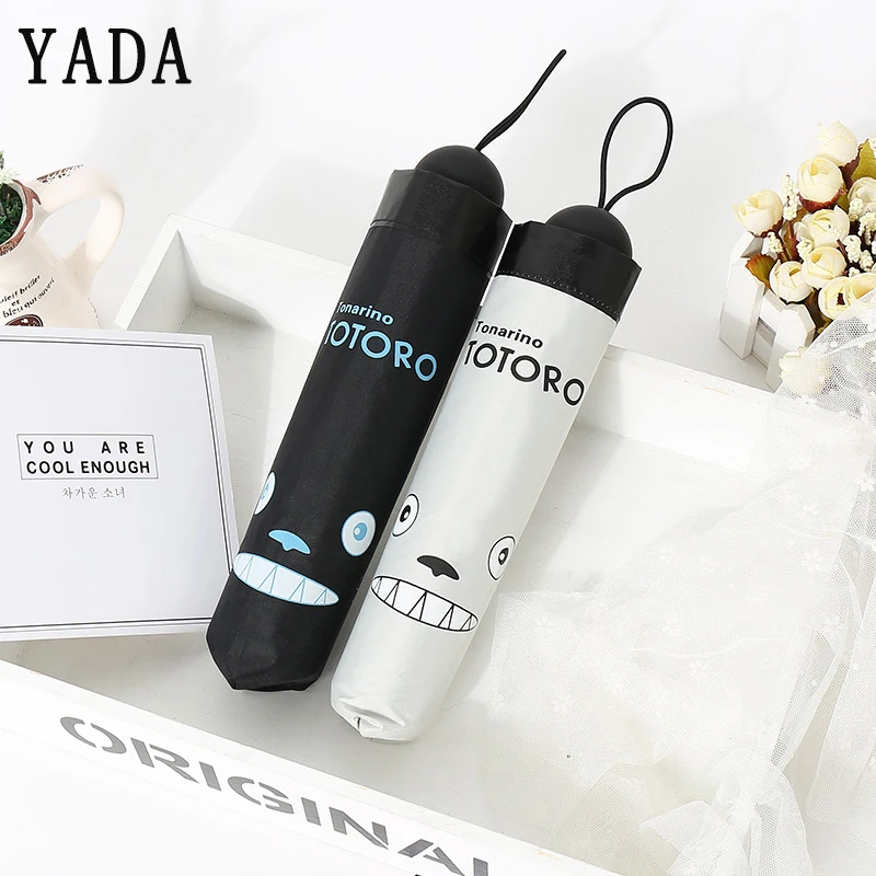 YADA мультфильм Медведь Тоторо Зонт Дождь женщин УФ Высокое качество милый зонт