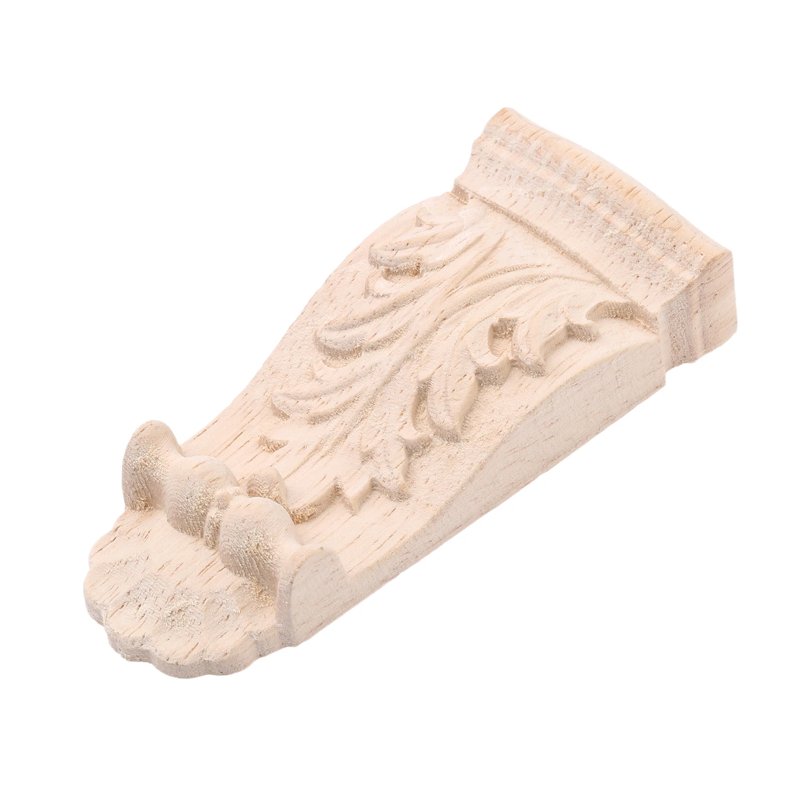 1 шт. резьба по дереву Corbels наклейка колонна деревянная мебель декоративные молдинги наклейка двери шкафа деревянная фигурка ремесла домашний декор