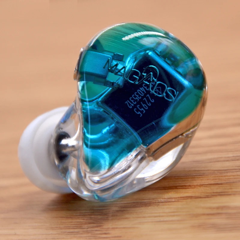 Новый NiceHCK MAGAOSI K5 5BA привод в ухо наушник 5 уравновешенного якоря Hi Fi контроль