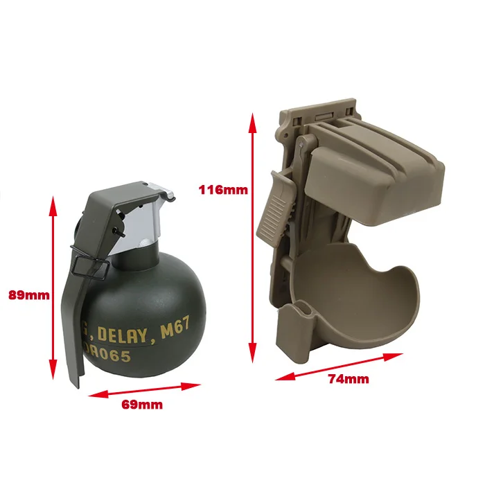 Новая нейлоновая модель M67 быстросъемный держатель для системы Molle TMC3035