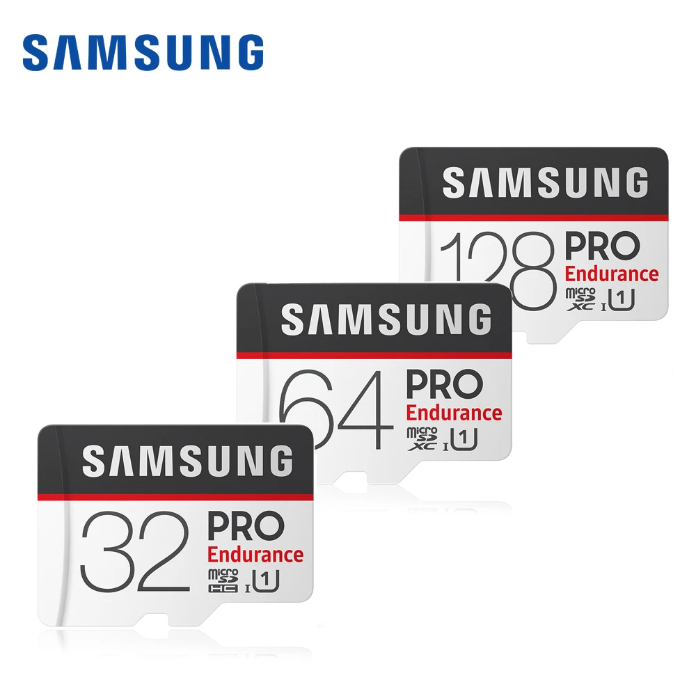 Новый продукт 100% оригинальные карты памяти SAMSUNG 64 Гб PRO Endurance U1 128 ГБ класс 10 карта